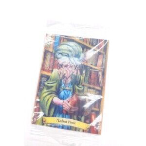 Harry Potter Chocolate Frog Cards Illustrated Holographic “Madame Pince" NEW!